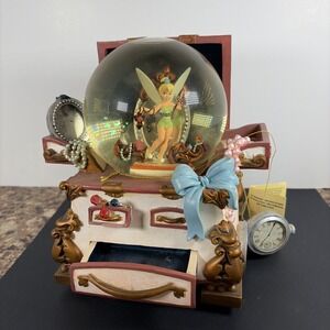 Vintage Disney Tinker-Bell "You Can Fly" Large Musical Snow Globe